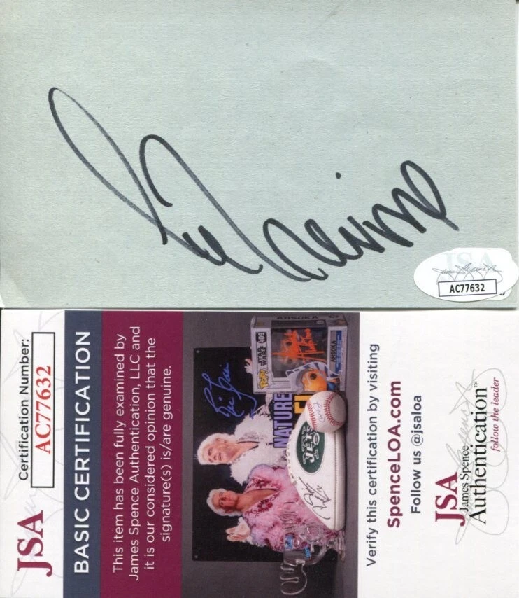 Lee Trevino PGA Golf US British Open Ryder Cup Champ Signed Autograph JSA
