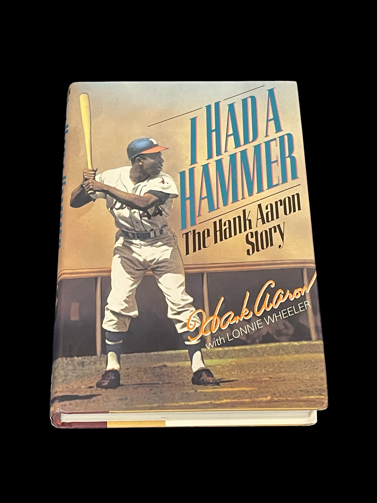 Hank Aaron I Had A Hammer Milwaukee Atlanta Braves Signed Autograph Book PSA DNA
