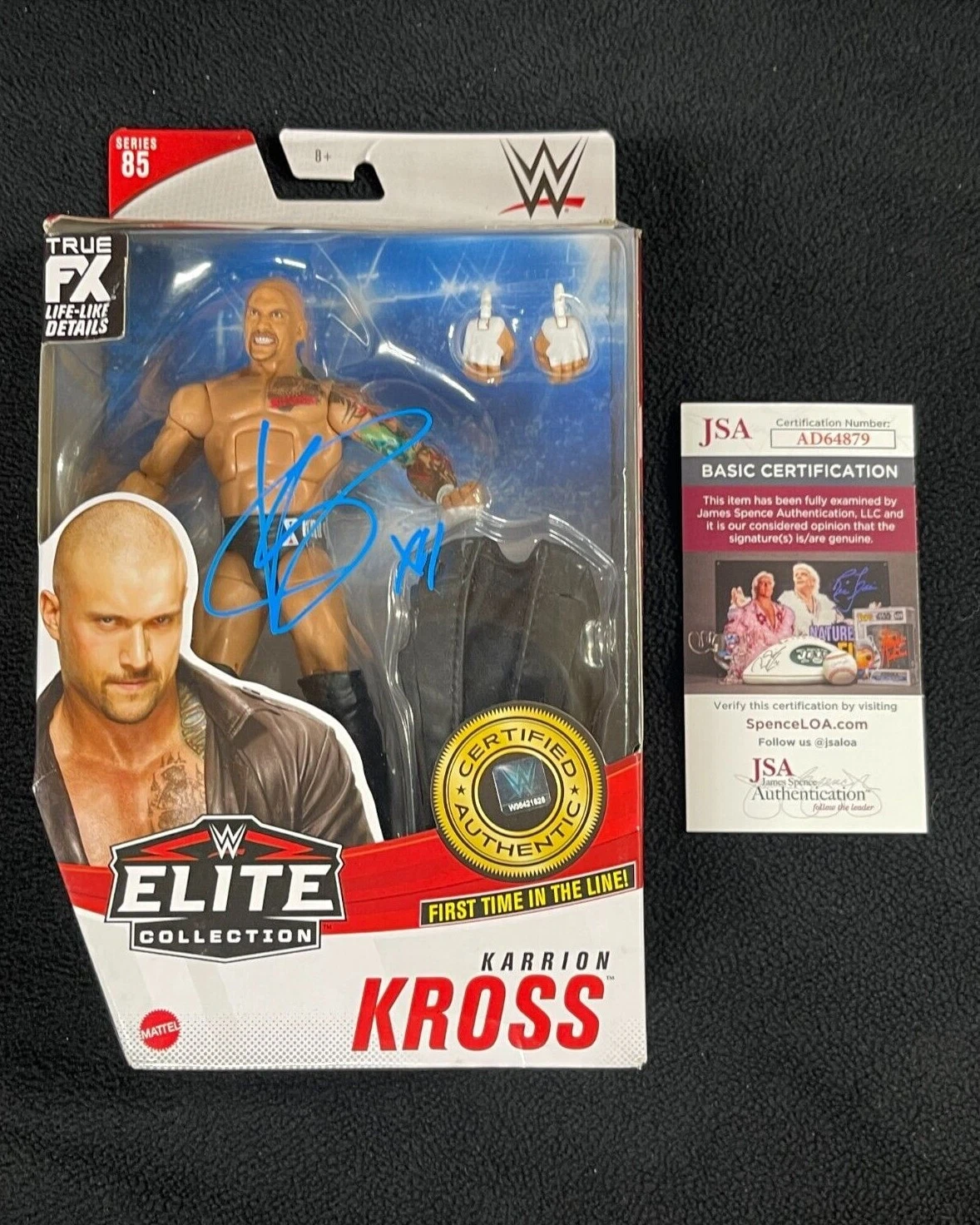 Karrion Kross Signed WWE Elite Action Figure Series 85 JSA COA NXT Killer
