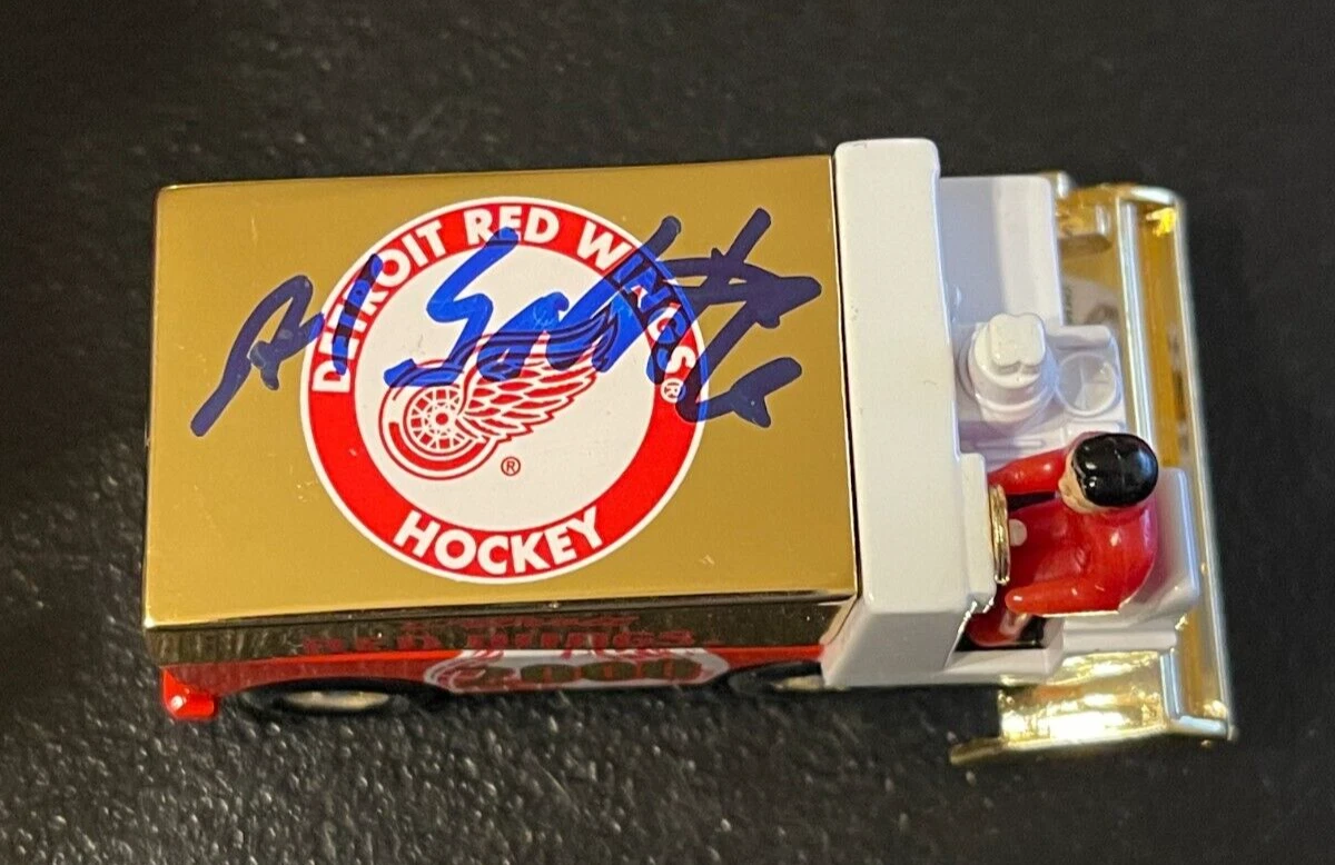 Al Sabotka Signed Detroit Red Wings 2000 Mini Zamboni

