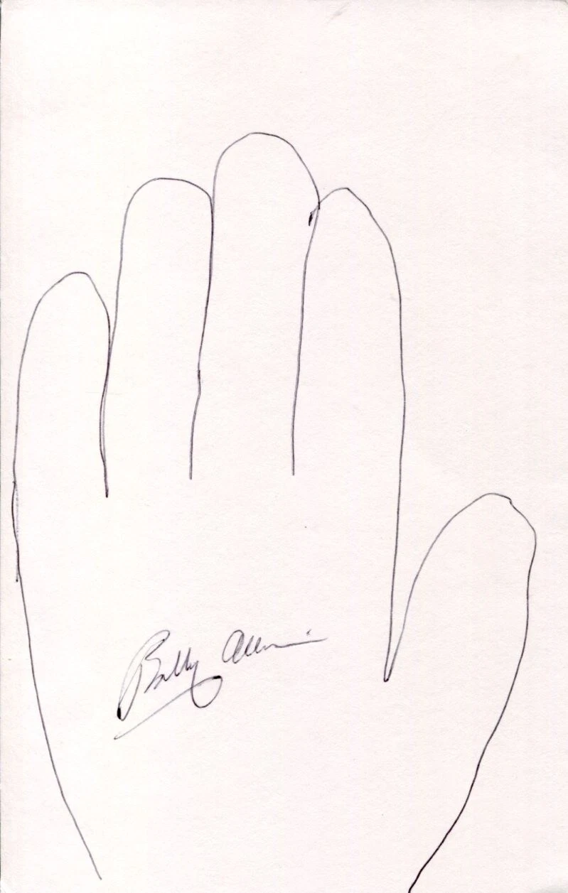 BOBBY ALLISON NASCAR 50 GREATEST DRIVER HOF DAYTONA 500 SIGNED AUTOGRAPH SKETCH COLLECTIBLE MEMORABILIA