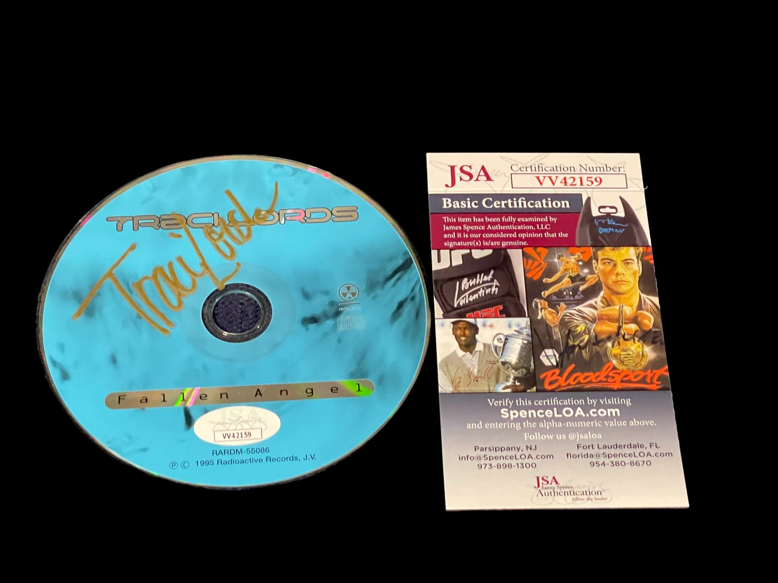 Traci Lords Blade Cry-Baby Not of This Earth Excision Signed Autograph CD JSA
