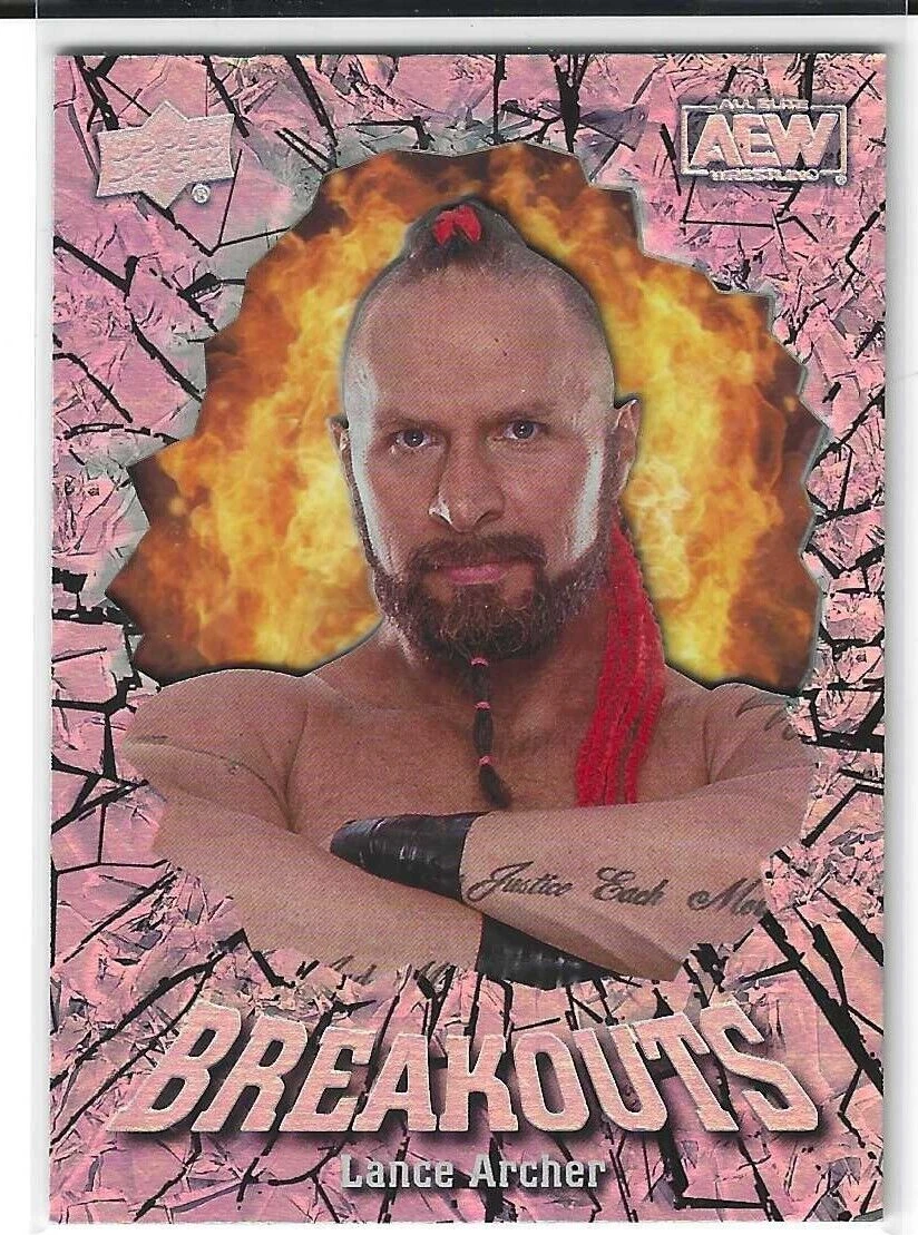 Lance Archer 2022 AEW Breakouts Card #BO-20
