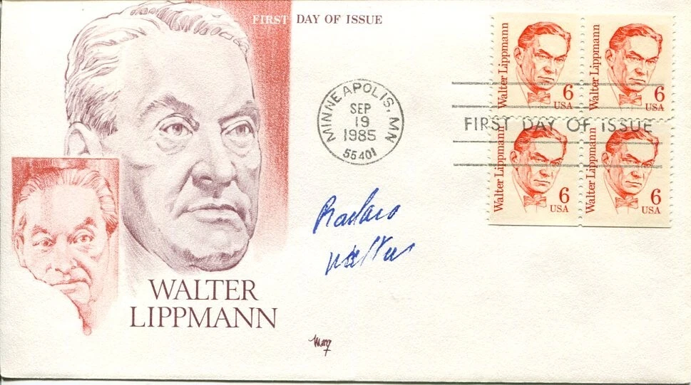 Barbara Walters The View ABC News Anchor Signed Autograph Autograph FDC
