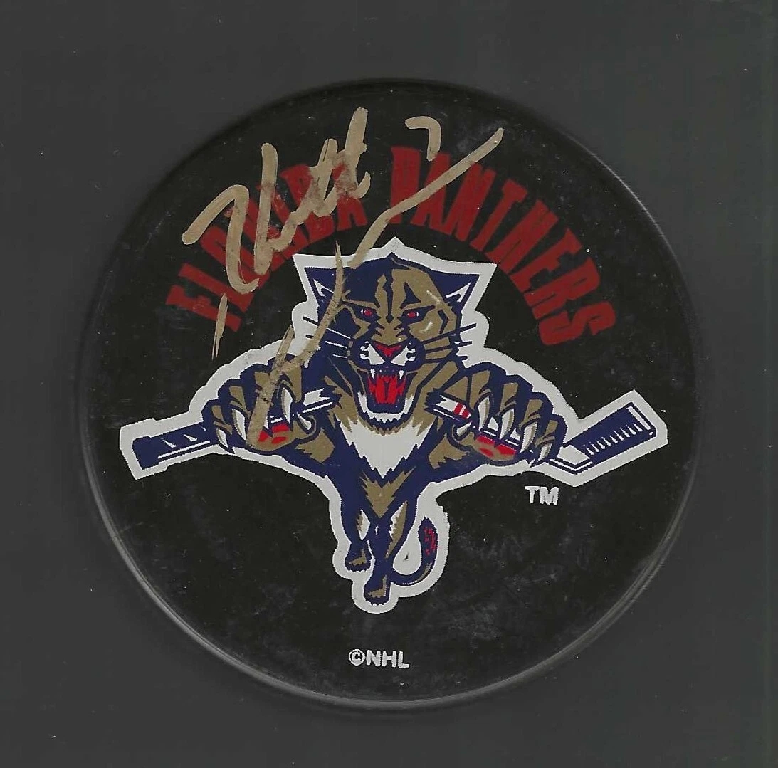 Rhett Warriner Signed Florida Panthers Souvenir Puck
