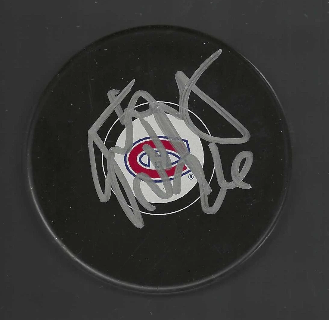 Jim Montgomery Signed Signed Montreal Canadiens Puck
