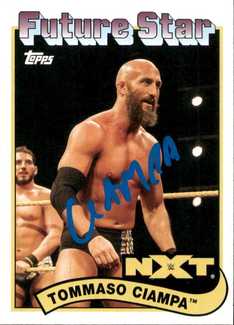 Tommaso Ciampa Signed 2018 Topps NXT WWE Card #109
