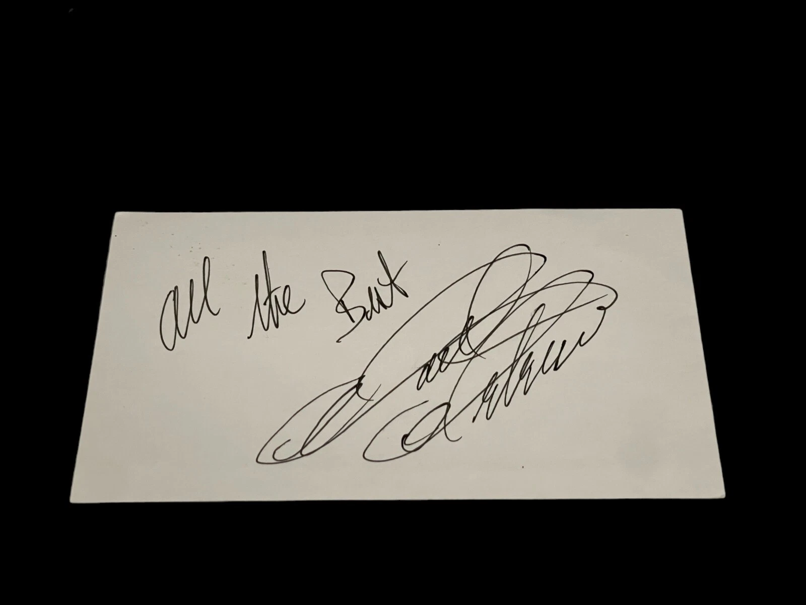 Paul Petersen Donna Reed Show Houseboat Lassie Signed Autograph
