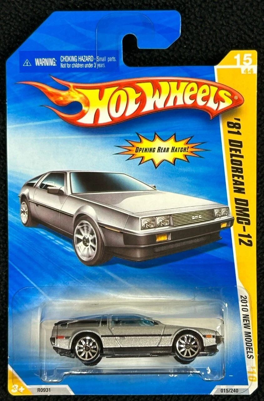 Hot Wheels 2010 New Models '81 DeLorean DMC-12 #15/44
