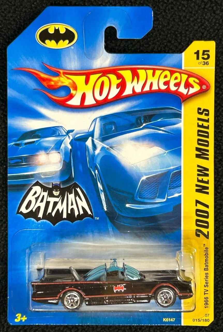 Hot Wheels 2007 New Models 1966 TV Series Batmobile #15/36
