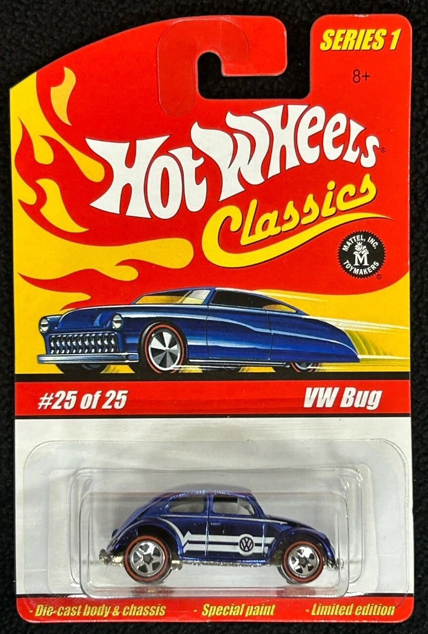2005 Hot Wheels Classic Series 1 #25/25 VW Bug Spectraflame Blue
