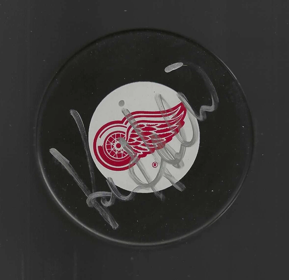 Ken Holland Signed Detroit Red Wings Puck
