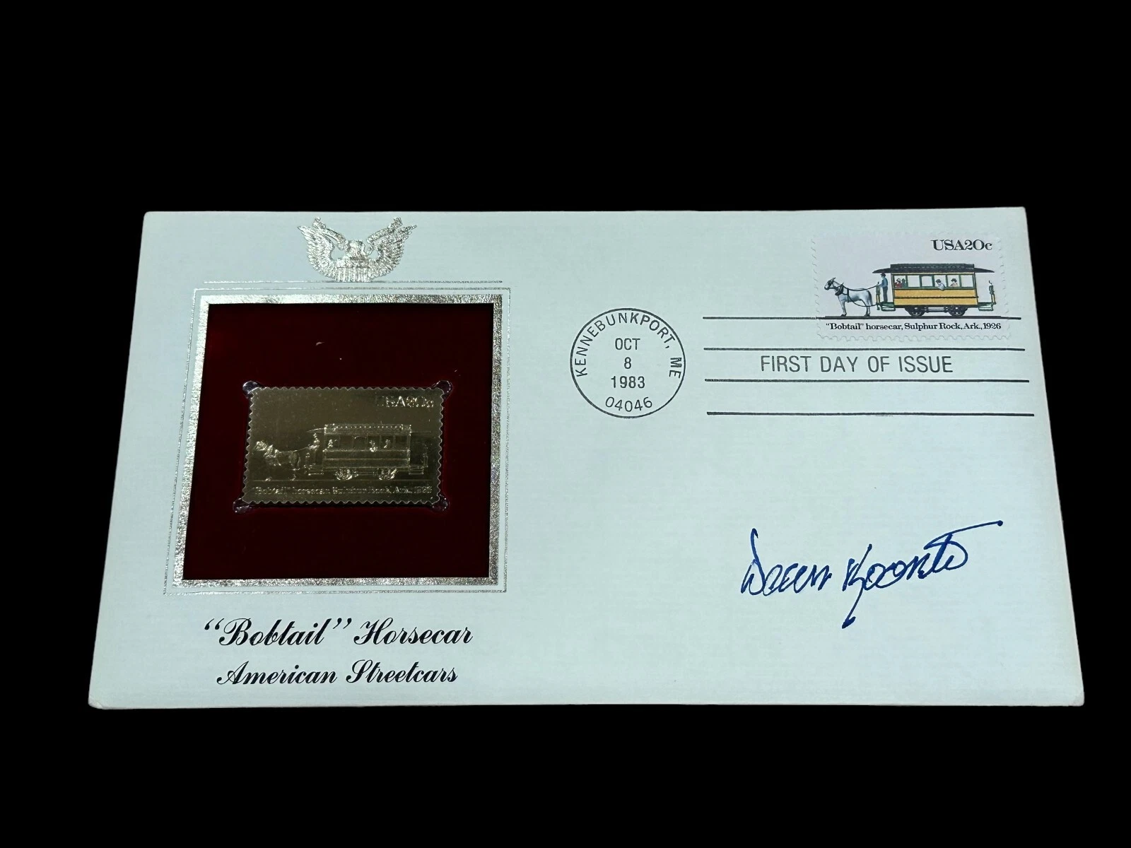 Dean Koontz Watchers Odd Thomas Horror Author Signed Autograph Gold FDC
