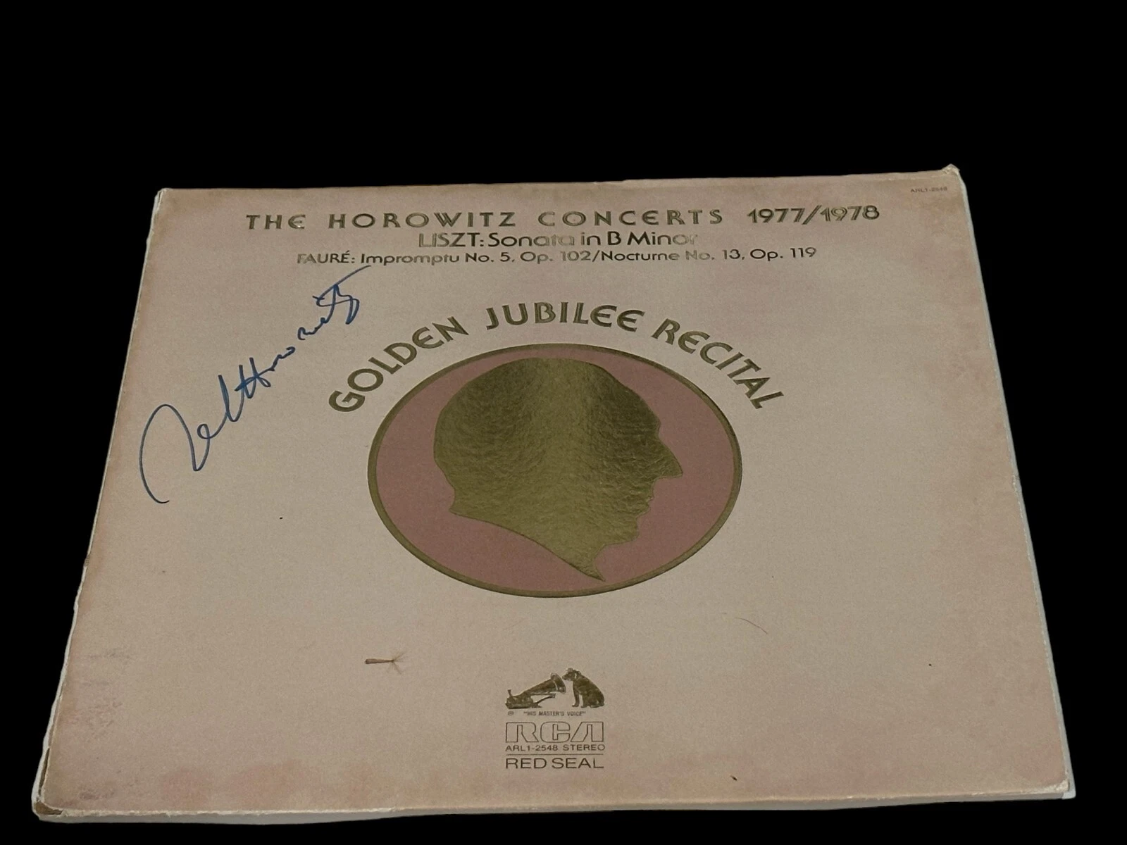 Vladimir Horowitz Classical Pianist Composer Signed Autograph Vinyl Record Album
