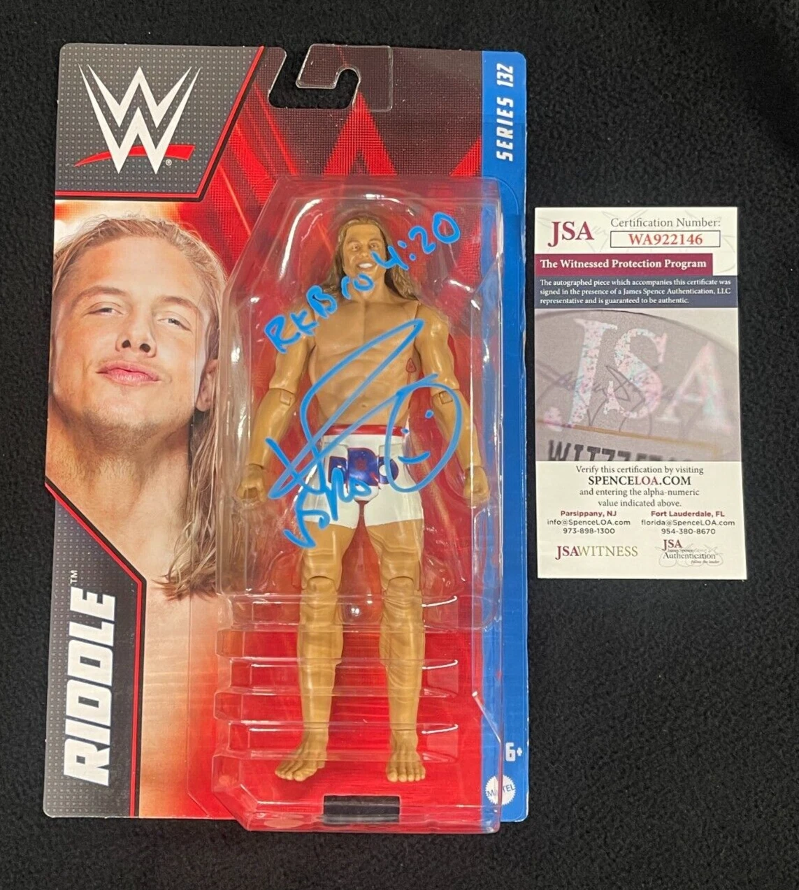 Matt Riddle Signed & Inscribed 