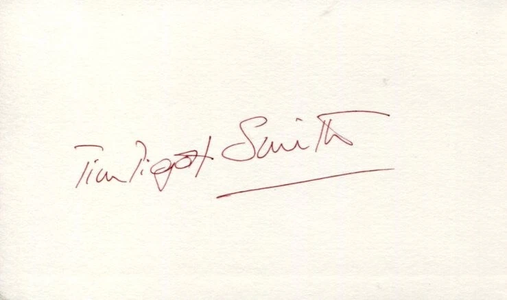 Tim Pigott-Smith V for Vendetta James Bond Doctor Who Signed Autograph
