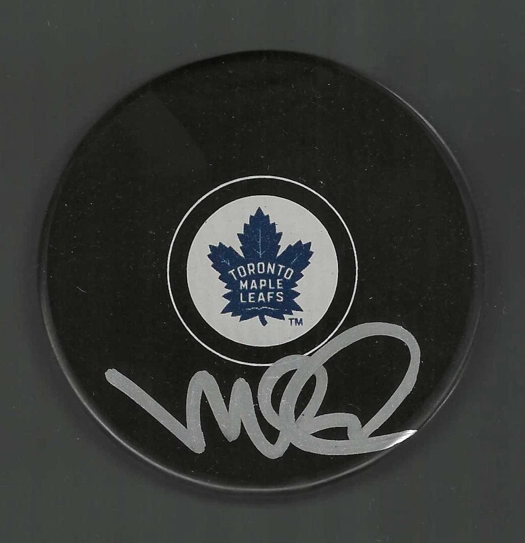 Mike Babcock Signed Toronto Maple Leafs Puck
