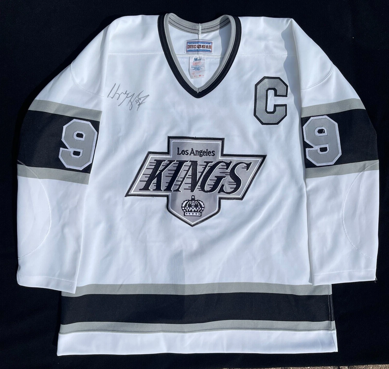 Wayne Gretzky Signed Los Angeles Kings Authentic CCM Maska Jersey 48 LA JSA COA
