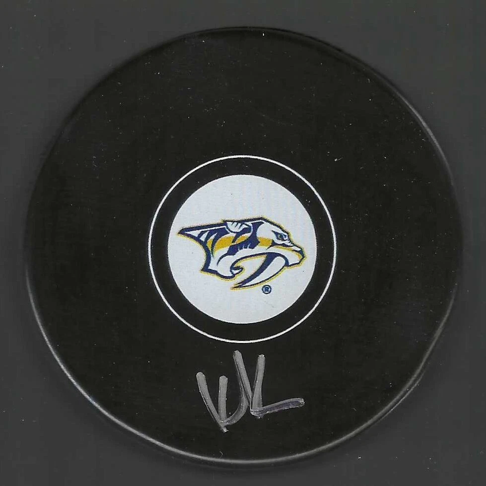 Kasper Kulonummi Signed Nashville Predators Puck
