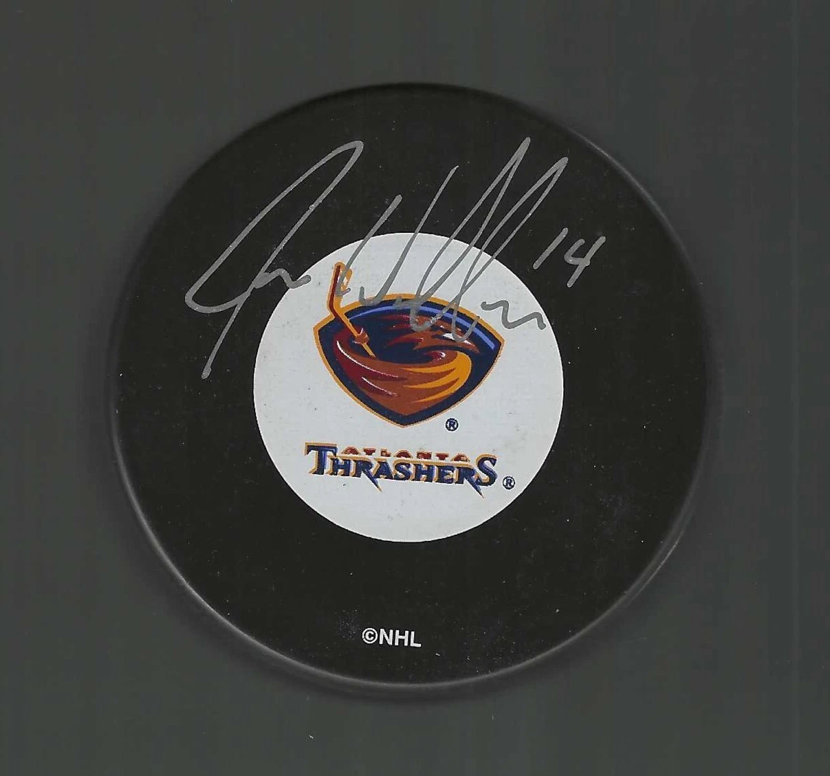 Jason Williams Signed Atlanta Thrashers Puck
