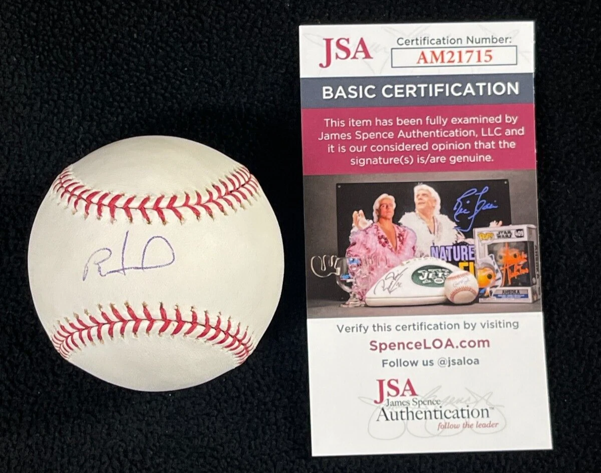 Ryan Howard Signed Philadelphia Phillies OML Baseball JSA COA
