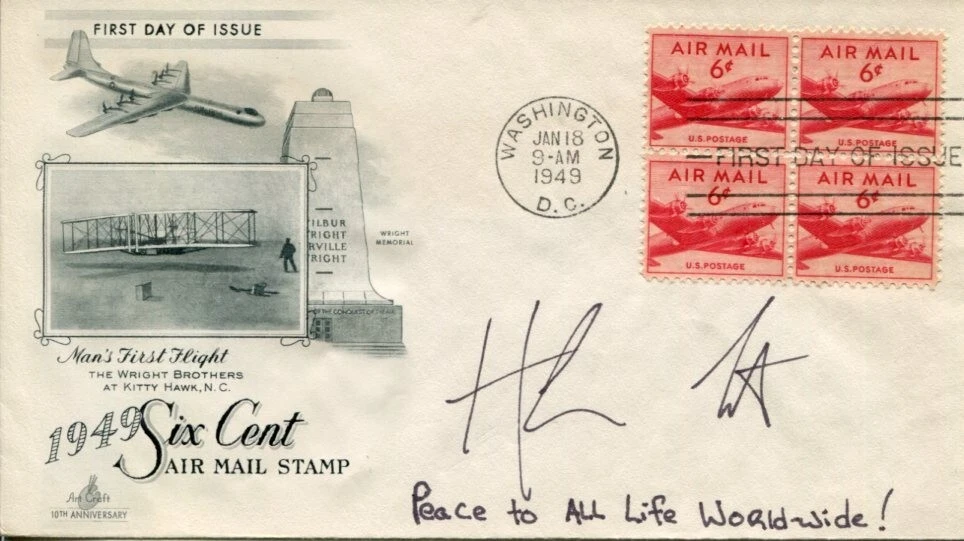Hannah Teter US Olympic Gold Silver Snowboarder Halfpipe Signed Autograph FDC
