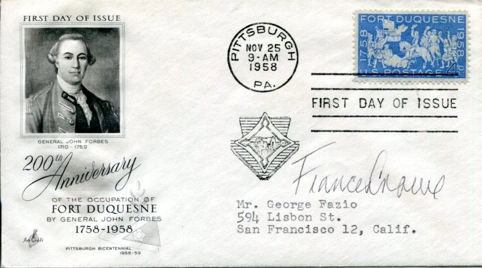 Frances Crowe Peace Activist Pacifist Anti-Nuclear Movement Signed Autograph FDC
