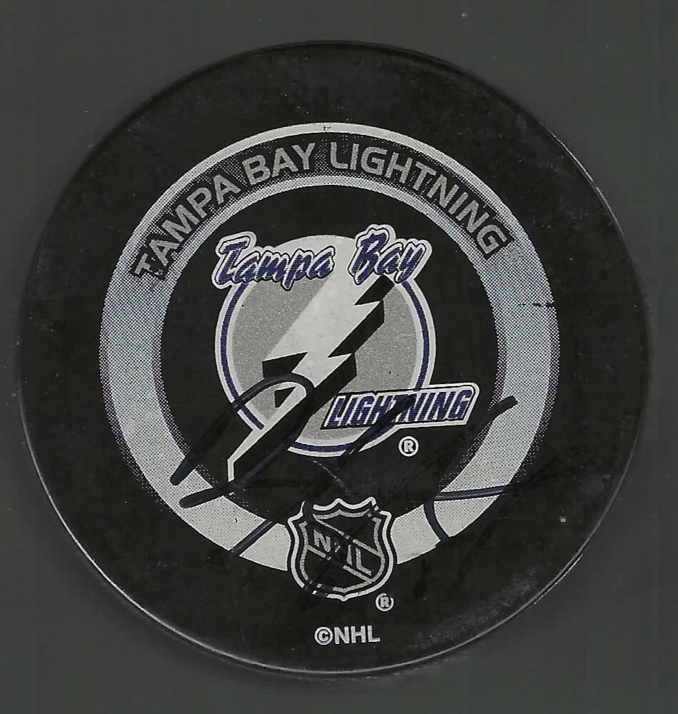 Darryl Sydor Signed Tampa Bay Lightning Official Game Puck
