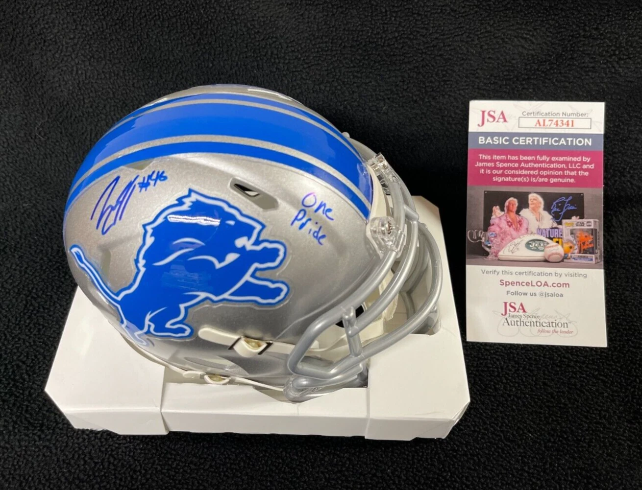 Jack Campbell Signed & Inscribed 