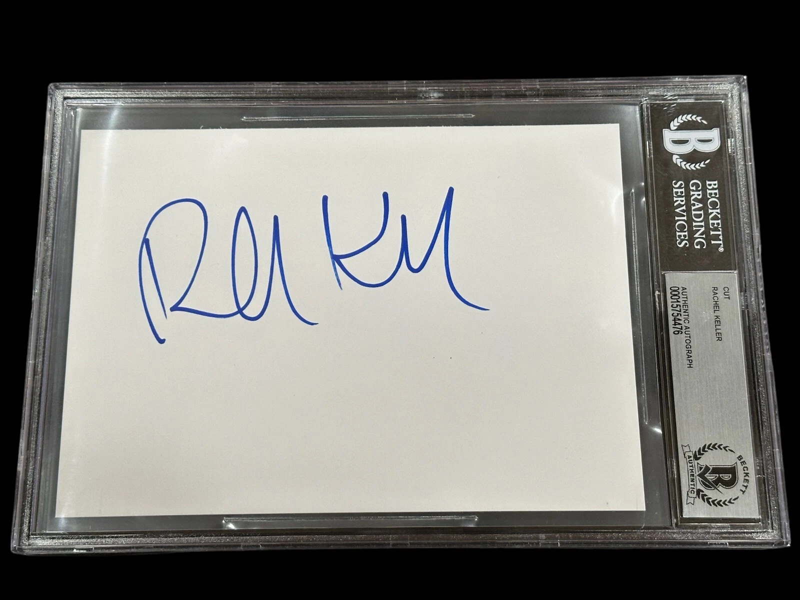 Rachel Keller Legion Fargo A Man Called Otto Signed Autograph BAS Beckett Slab
