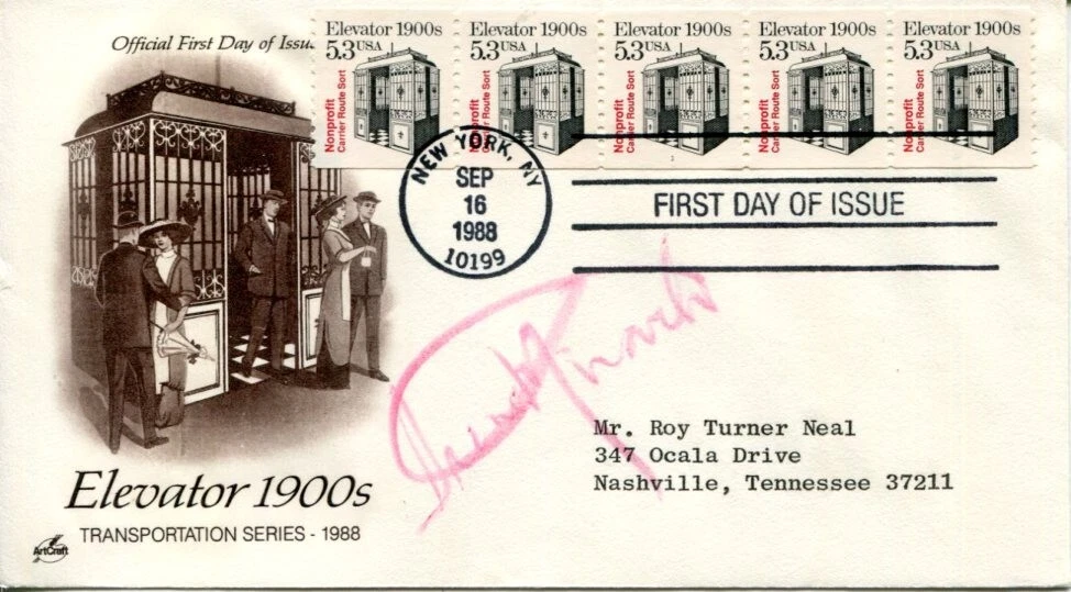 New ListingIrene Miracle Midnight Express Watchers II Puppet Master Signed Autograph FDC
