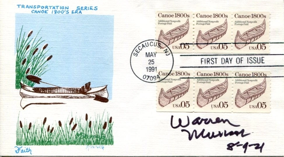 New ListingWarren Munson Friday the 13th Part VIII Star Trek Voyager TNG Signed Autograph
