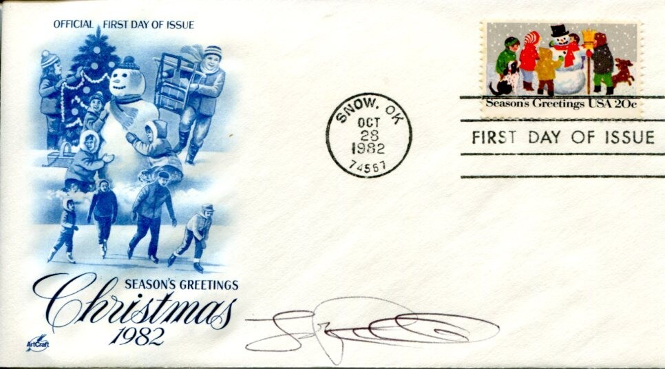 Libby Riddles 1st Women Iditarod Race Winner Dog Musher Signed Autograph FDC
