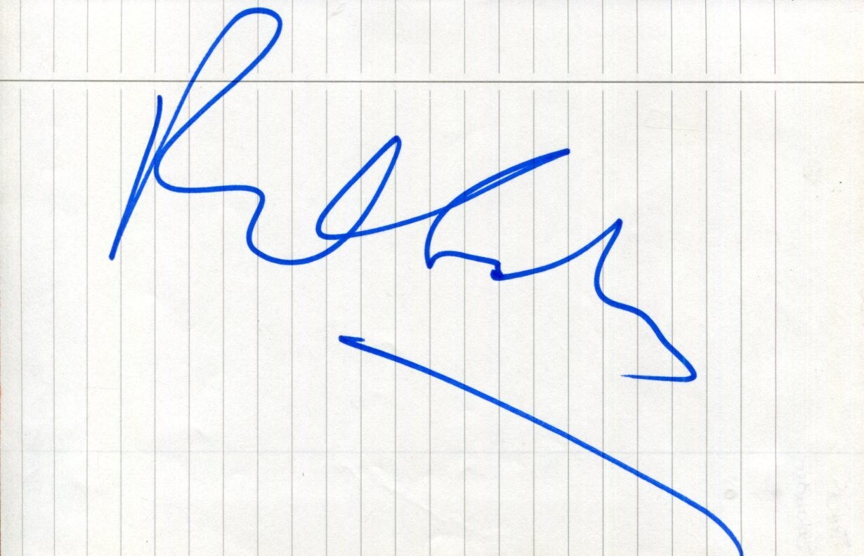 Paul Schrader Taxi Driver Raging Bull Screenwriter Director Signed Autograph
