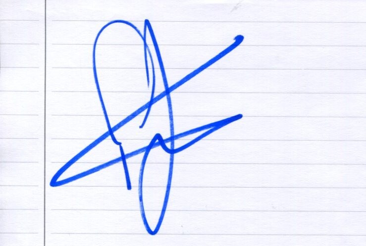 Patrick J. Adams Suits Mike Ross Old School Clara Rare Signed Autograph
