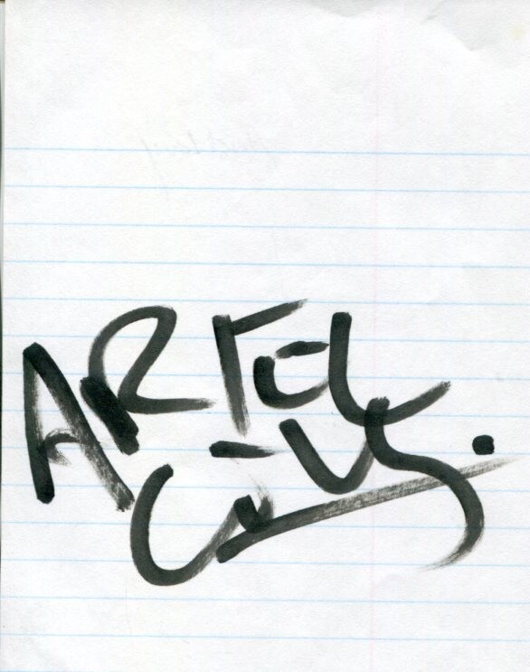 Ariel Levy The Green Inferno Que Pena Tu Vida AEW Wrestling Signed Autograph
