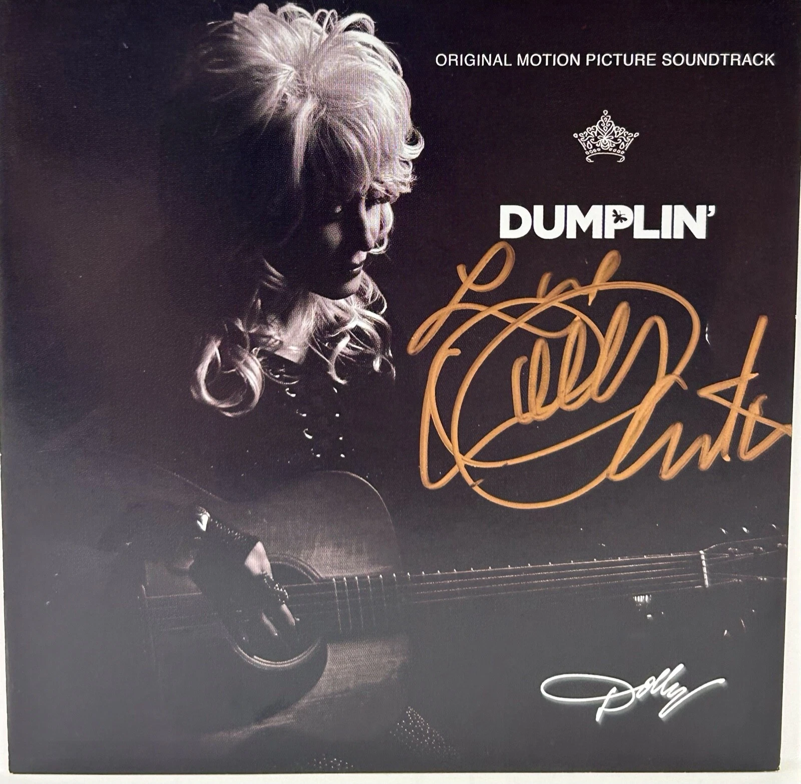 DOLLY PARTON Signed Autograph CD 