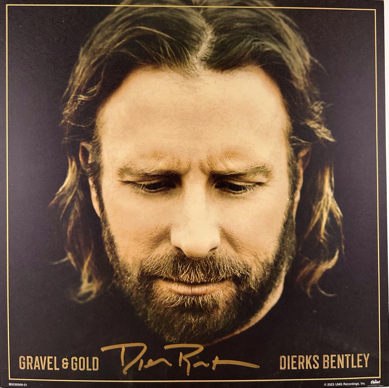 DIERKS BENTLEY Signed Autograph 