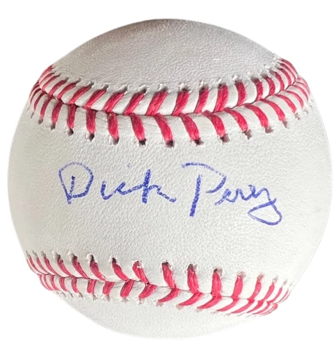 DICK PEREZ signed (DIAMOND KINGS) Artist OML baseball BECKETT BAS BJ76309
