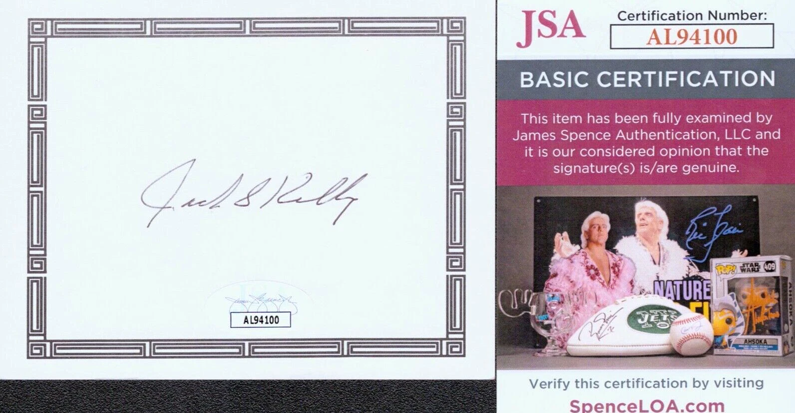 JACK KILBY Signed Autograph Bookplate JSA COA Microchip Nobel Prize

