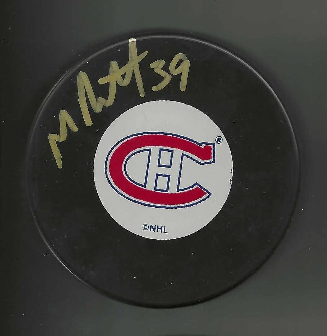 Max Pacioretty Signed Montreal Canadiens Puck Vegas Golden Knight Michigan Gold
