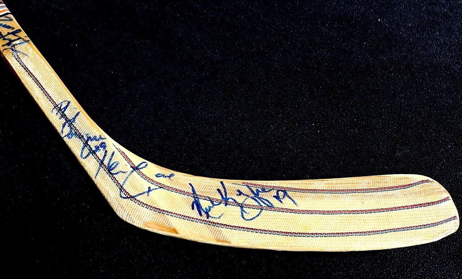 Team Signed Stick By 20 1994 Stanley Cup Champion New York Rangers Beckett COA
