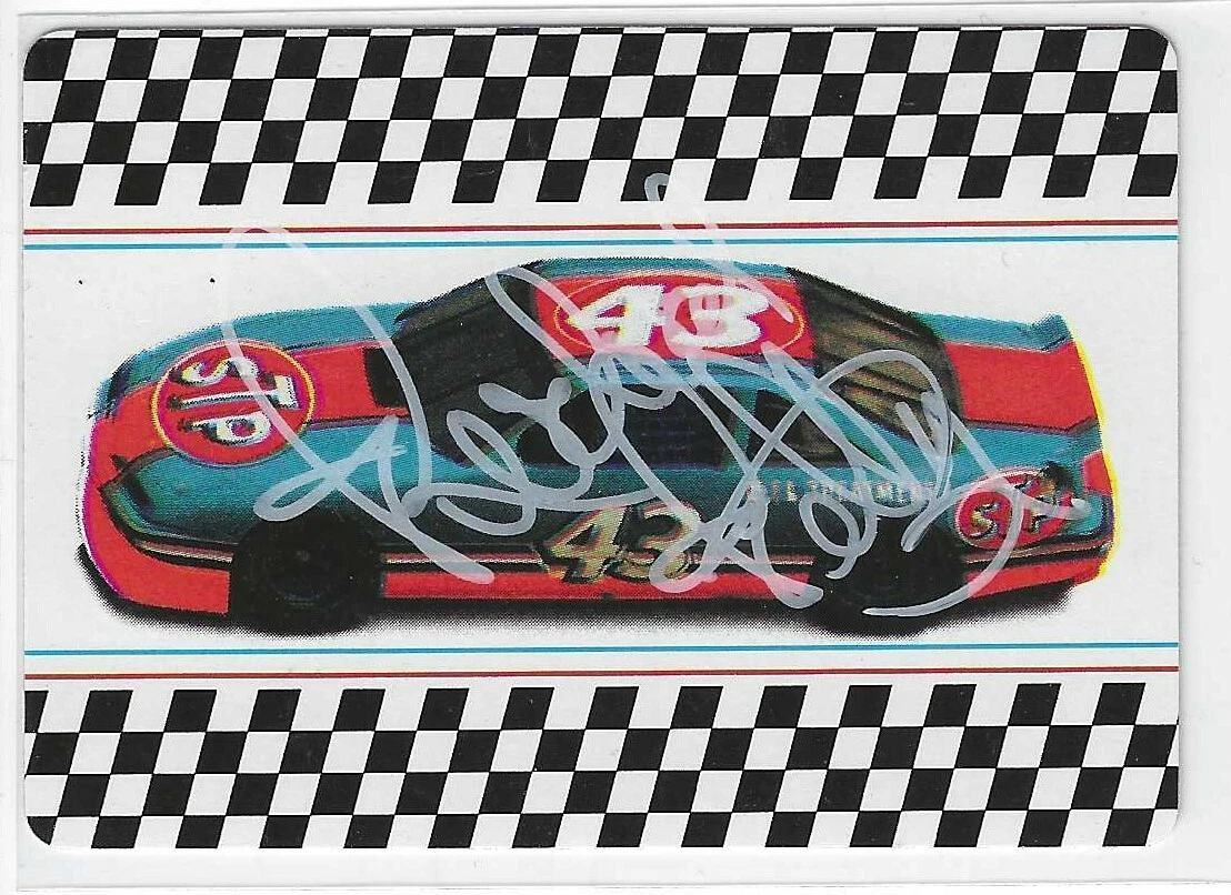 Richard Petty Signed 1992 STP Playing Ace Of Hearts Card NASCAR
