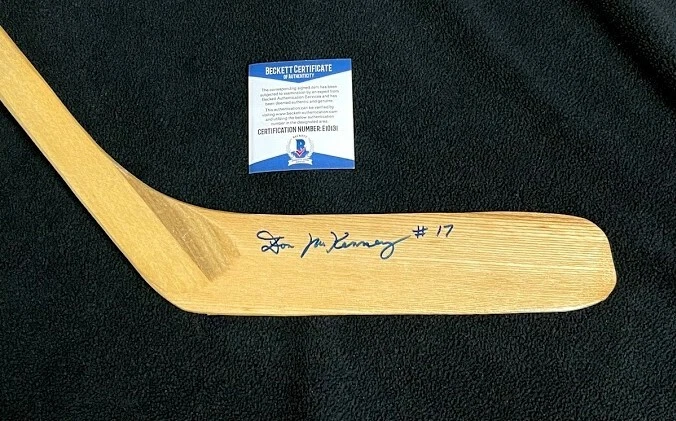 Don McKenney Signed Boston Bruins Northland Hockey Stick Beckett COA
