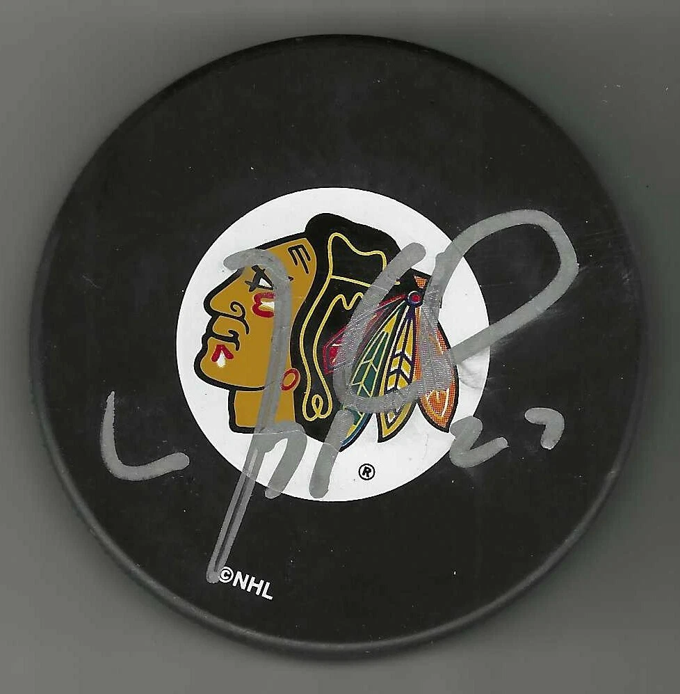 Jeremy Roenick Signed Chicago Blackhawks Puck
