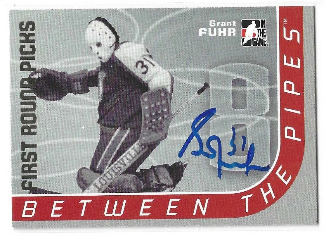Grant Fuhr Signed 2006/07 Between The Pipes Card #108 Edmonton Oilers
