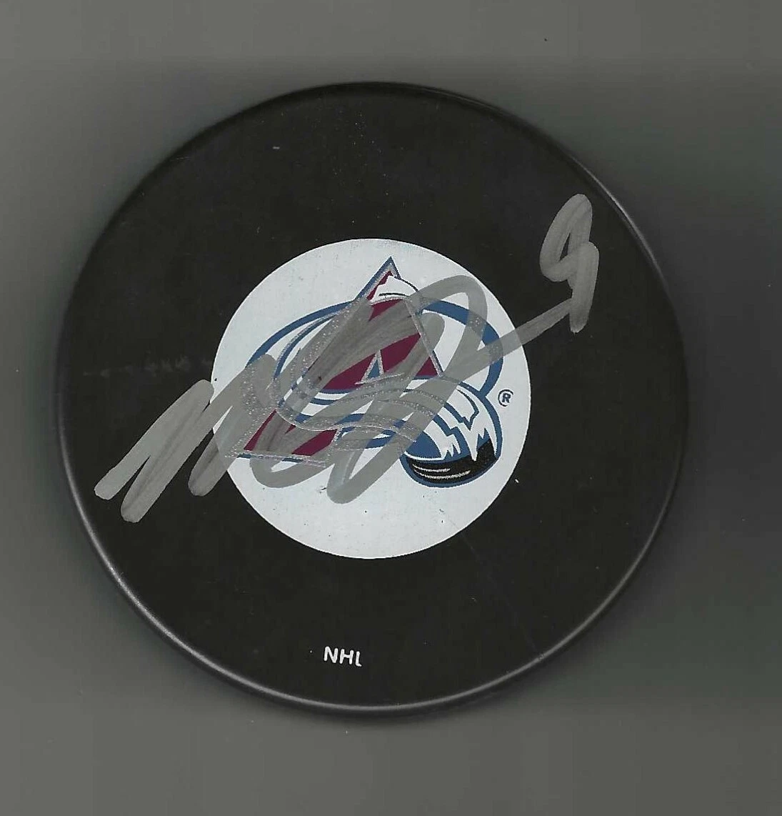Matt Duchene Signed Colorado Avalanche Puck
