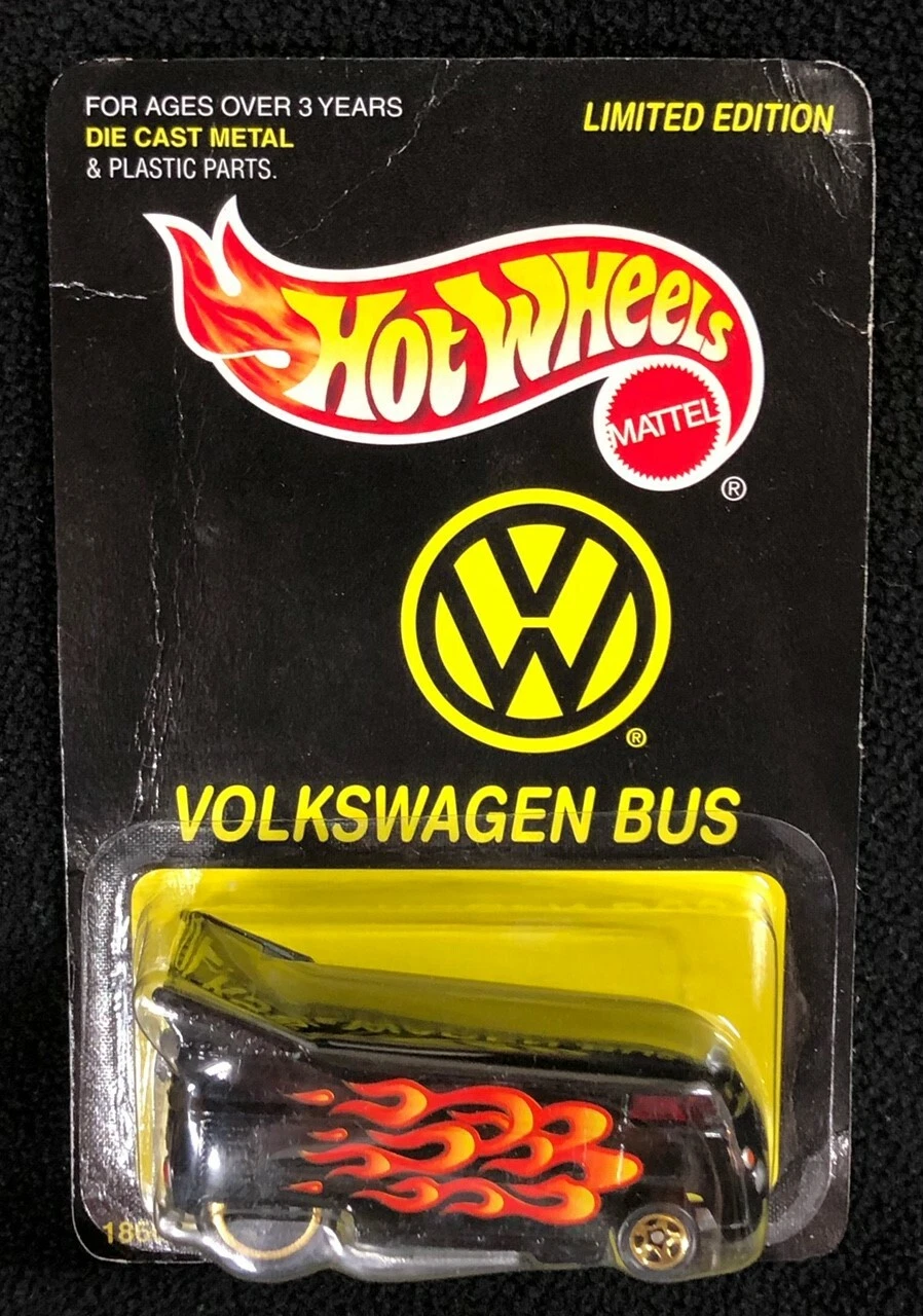 Hot Wheels Limited Edition Volkswagon Bus On Black Card 1997
