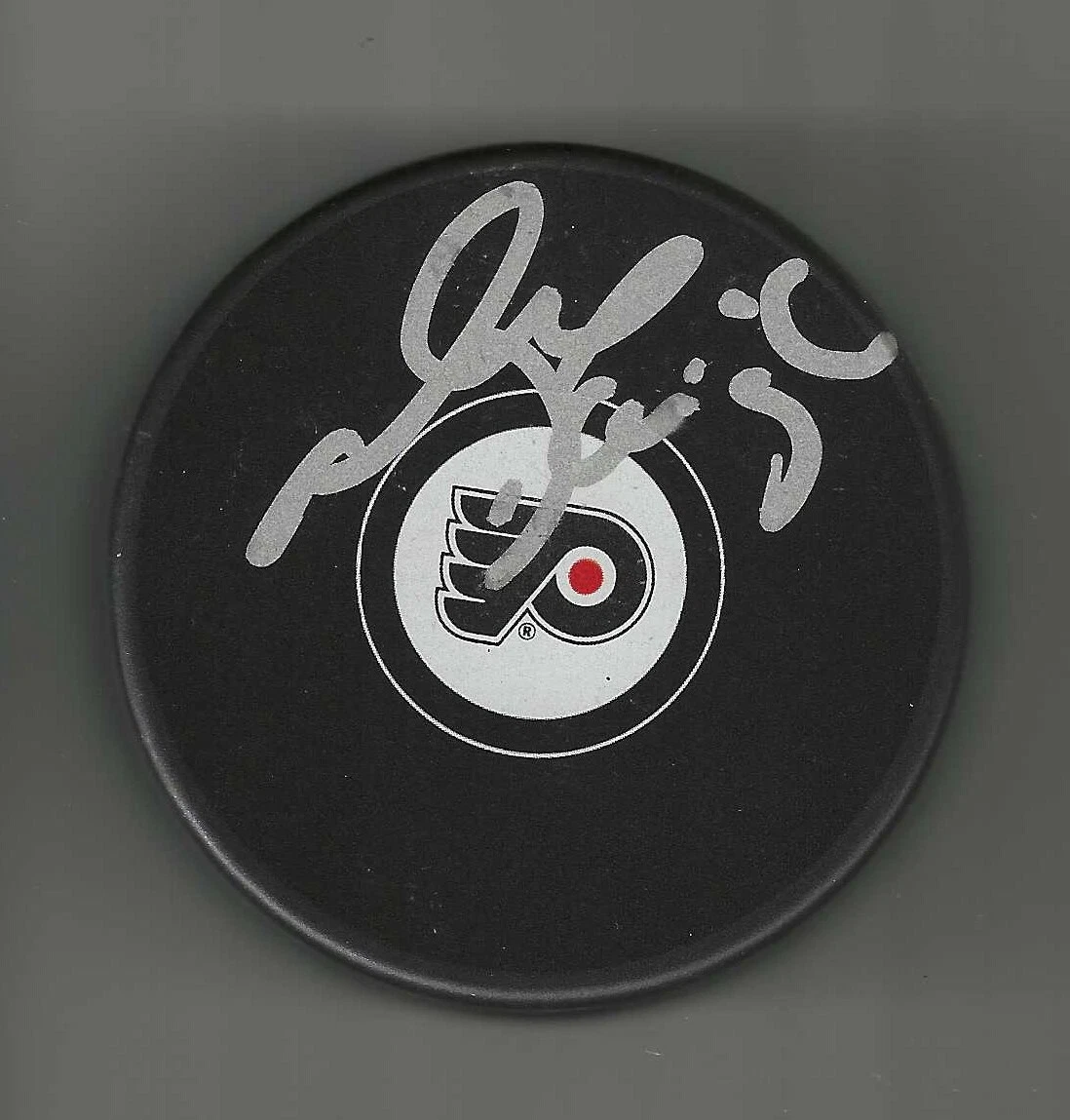 Alexandre Daigle Signed Philadelphia Flyers Puck
