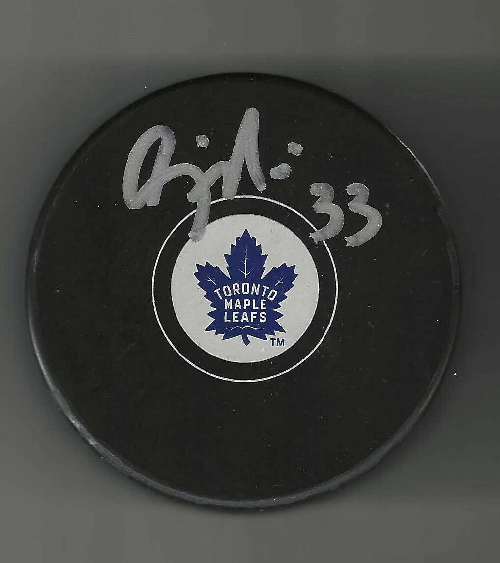 Craig Muni Signed Toronto Maple Leafs Puck
